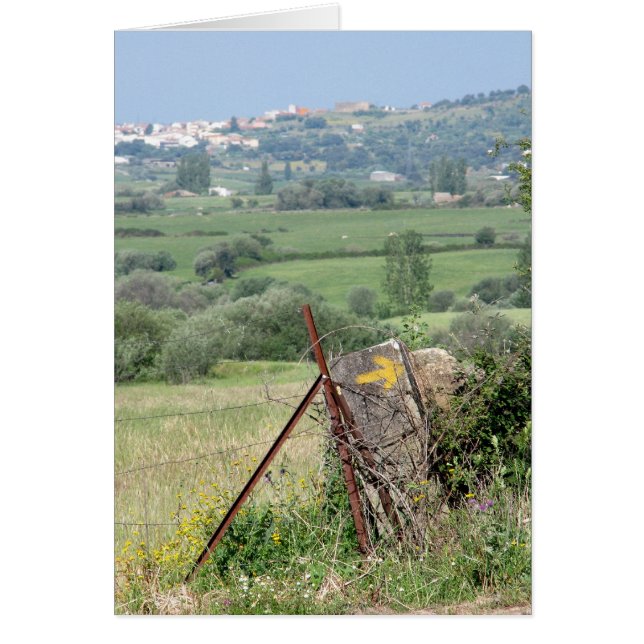 Pfeil-und Stadtkarte (Vorne)