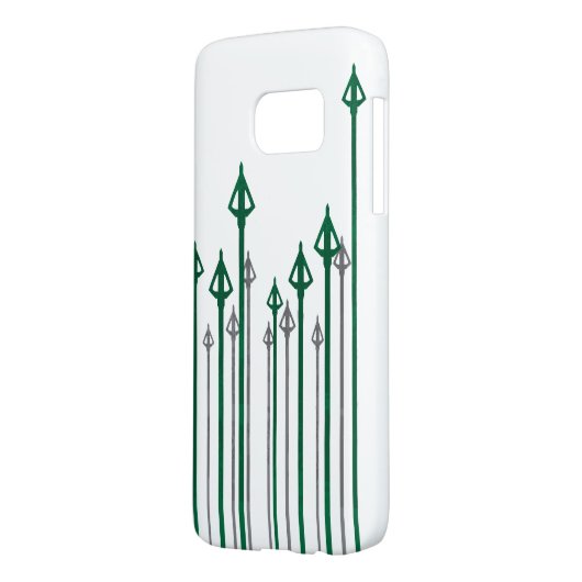 Pfeil | Vertikale Pfeile grafisch Case-Mate Samsung Galaxy Hülle (Rückseite Links)