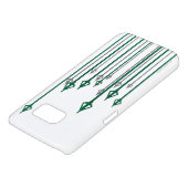 Pfeil | Vertikale Pfeile grafisch Case-Mate Samsung Galaxy Hülle (unten)