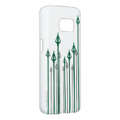 Pfeil | Vertikale Pfeile grafisch Case-Mate Samsung Galaxy Hülle (Rückseite/rechts)