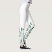 Pfeil | Vertikale Pfeile grafisch Leggings (Rechts)