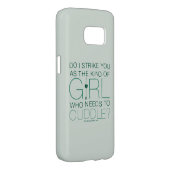 Pfeil | Welche Art von Mädchen muss gequetscht wer Case-Mate Samsung Galaxy Hülle (Rückseite/rechts)