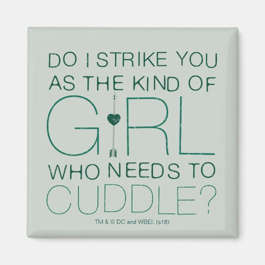 Pfeil | Welche Art von Mädchen muss gequetscht wer Magnet (Vorne)