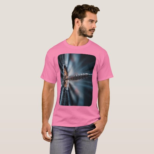 Pfeildesign mitten in der Zielmitte T-Shirt (Vorne ganz)