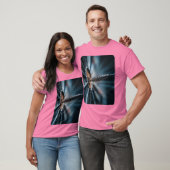 Pfeildesign mitten in der Zielmitte T-Shirt (Unisex)