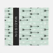 Pfeile addieren Ihr tadelloses Fleecedecke (Vorderseite (Horizontal))