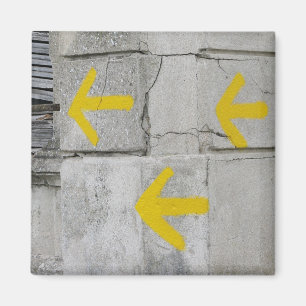 Pfeile auf dem Camino Magneten Magnet