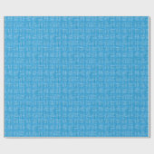 Pfeile auf hellblauer Leinwand Geschenkpapier (Flach)