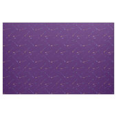 Pfeile auf Lila | Valentinstag Stoff (Fat Quarter (45,7 x 55,9 cm))