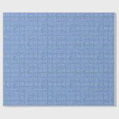 Pfeile auf Little Boy Blue Leinen Geschenkpapier (Flach)