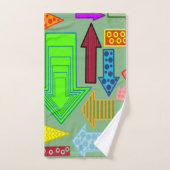 Pfeile Badezimmer Handtuchhandtuch Set (Handtuch)