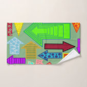 Pfeile Badezimmer Handtuchhandtuch Set (Handtuch)