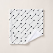 Pfeile Badhandtuch Set (Waschlappen)