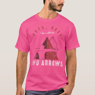 Pfeile Bogen Bogenschießen Sport Athleten Schießen T-Shirt