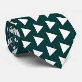 Pfeile für weiße Spiele - Dunkelgrün (003333) Krawatte (Gerollt)