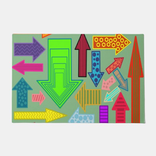 Pfeile Fußmatte (Vorderseite)