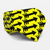 Pfeile - gelb krawatte (Gerollt)
