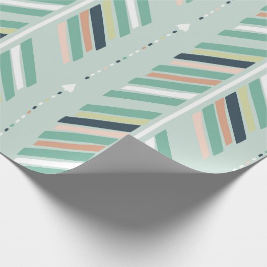 Pfeile Geschenkpapier (Ecke)