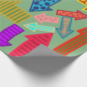 Pfeile Geschenkpapier (Ecke)