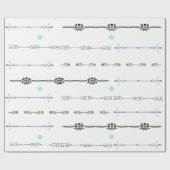 Pfeile Grenzen Geschenkpapier (Flach)