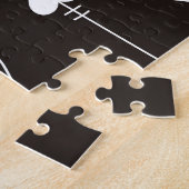 Pfeile, Herzen, abstraktes Vintages Muster. Puzzle (Seite)