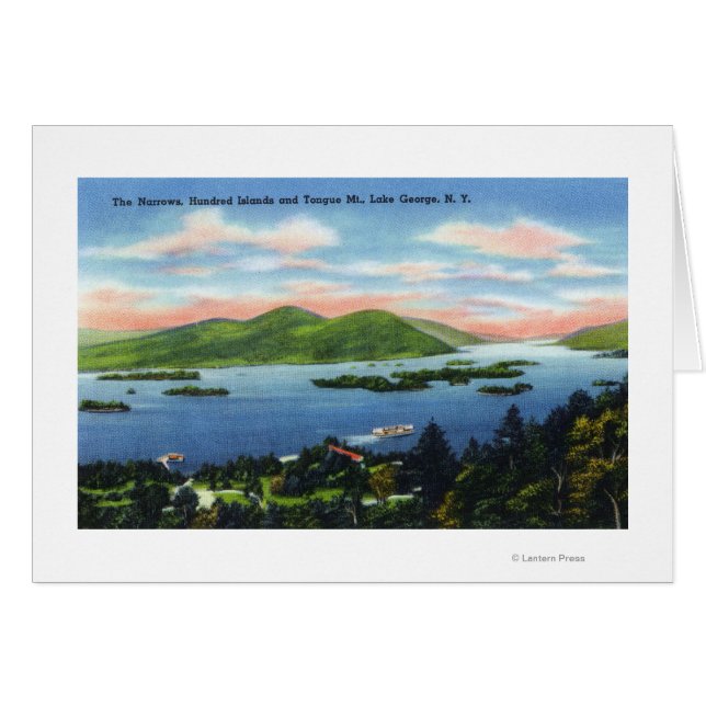 Pfeile, hundert Inseln, Aussicht auf die Zunge (Vorderseite (Horizontal))