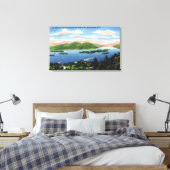 Pfeile, hundert Inseln, Aussicht auf die Zunge Leinwanddruck (Insitu (Schlafzimmer))