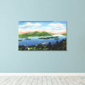 Pfeile, hundert Inseln, Aussicht auf die Zunge Leinwanddruck (Insitu (Holzboden))