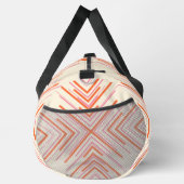 Pfeile in Rosa, Orange und Creme Duffle Bag (Rechts)