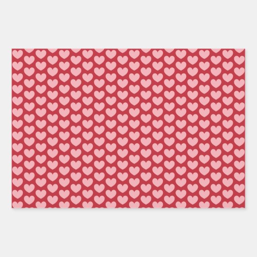 Pfeile Initials Personalisiert Valentine Geschenkpapier Set (Vorderseite 3)