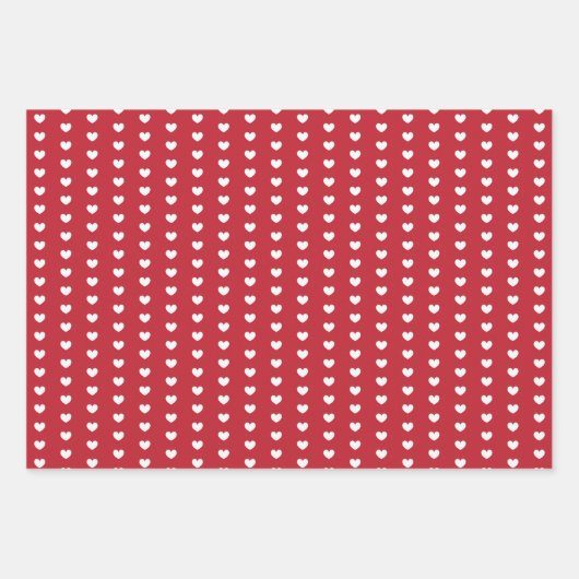 Pfeile Initials Personalisiert Valentine Geschenkpapier Set (Vorderseite)