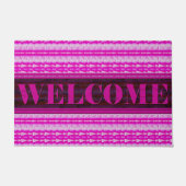 Pfeile Inline-Rosa Begrüßungstür matt Fußmatte (Vorderseite)