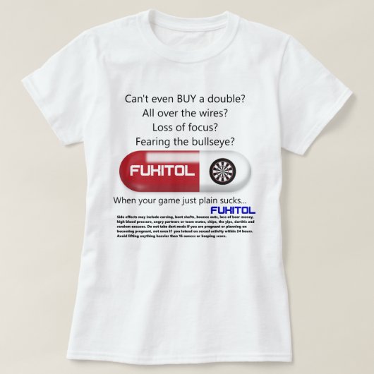 Pfeile Meds schießt Shirt (Design vorne)