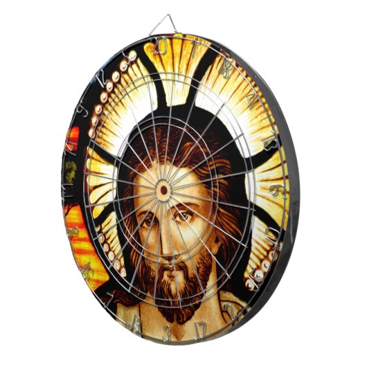 Pfeile mit Jesus Dartscheibe (Vorderseite rechts)