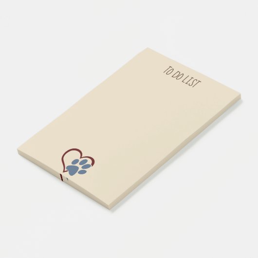 Pfeile n' Herz Post-it® Notes 4 x 6 Post-it Klebezettel (angewinkelt)