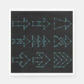 Pfeile Napkins Serviette (Vorderseite)