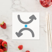 Pfeile Papier Napkins Serviette (Beispiel)