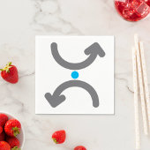 Pfeile Papier Napkins Serviette