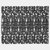 Pfeile Rocket Animal Tracks Bären Hirschfocken Owl Fleecedecke (Vorderseite (Horizontal))