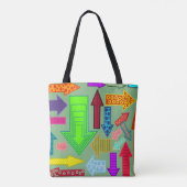 Pfeile Tasche (Rückseite)