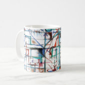 Pfeile und Linien Tasse (Vorderseite Links)