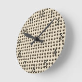 Pfeile und Nummern der Wall-Uhr Runde Wanduhr (Winkel)