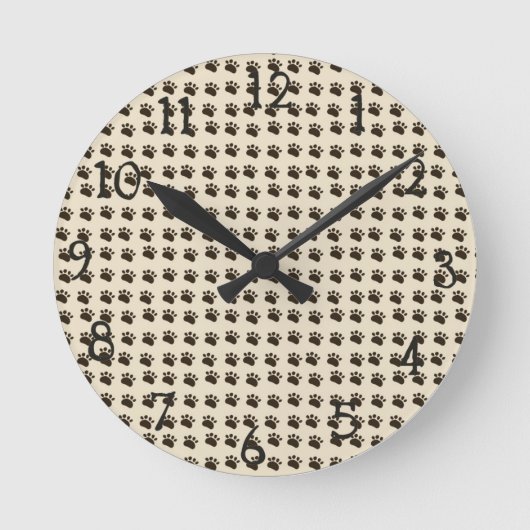 Pfeile und Nummern der Wall-Uhr Runde Wanduhr (Vorderseite)