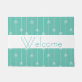 Pfeile Willkommen Fußmatte (Vorderseite)