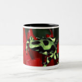 Pfeilfrosch 2 zweifarbige tasse (Mittel)