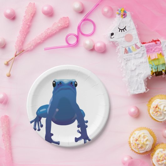 Pfeilfrosch-Pappteller Pappteller (Party)