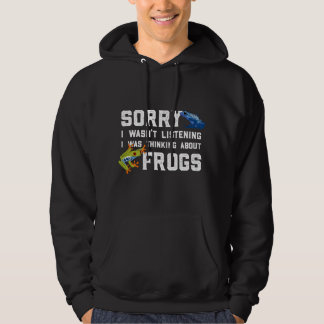 Pfeilgiftfrosch - Rotaugen-Laubfrosch - Denkender Hoodie