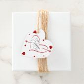 Pfeilherz Geschenkanhänger (Beispiel)