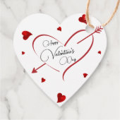 Pfeilherz Geschenkanhänger (Rückseite)