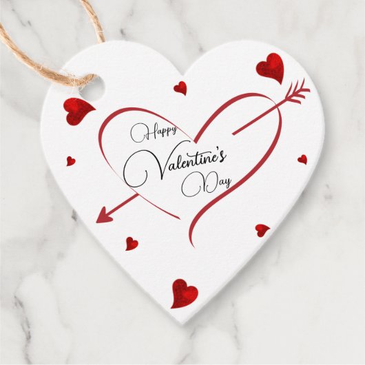 Pfeilherz Geschenkanhänger (Vorderseite)